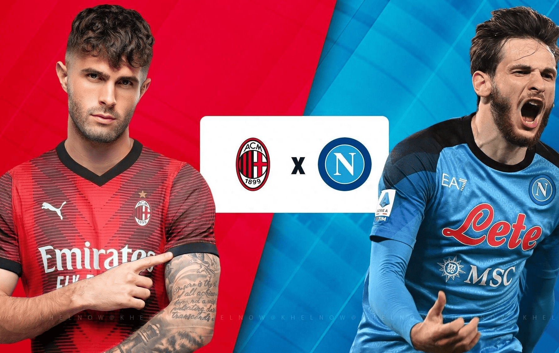 看点：AC米兰与那不勒斯强强对决