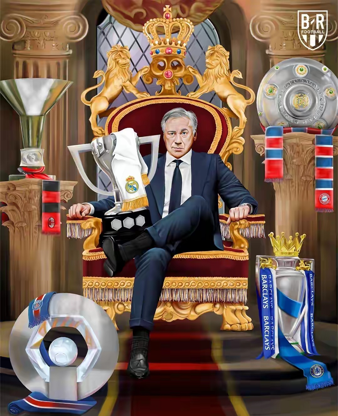 包含老将卡西利亚斯宣布退役，足坛传奇生涯画上句号的词条