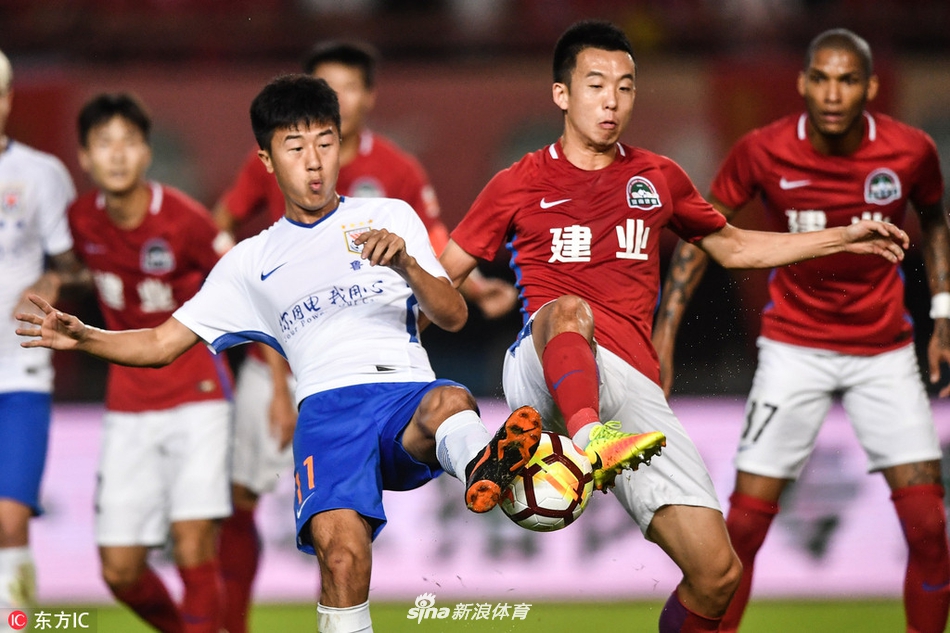 客战河南建业，山东鲁能获得胜利